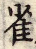 已定位雀