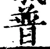 「普」字