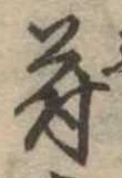 符の位置