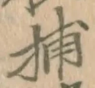 字捕
