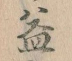 益の位置