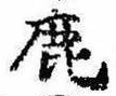 鹿の位置