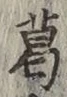 字葛