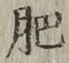 Character 肥
