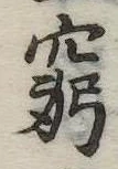 窮の位置