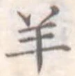 Đã định vị 羊
