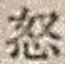 Character 怒