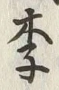 Character 李