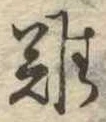 難の位置