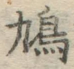 글자 鳩