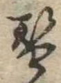替の位置