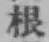 Chữ 根