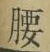 Character 腰