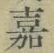 Character 嘉