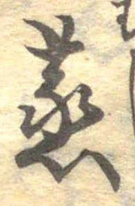 蒸の位置