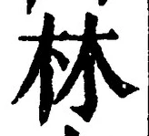 Character 林