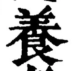 「養」字