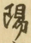 文字陽