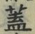 Character 蓋