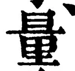 Chữ 量