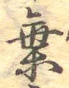 葉の位置