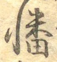 幡の位置