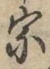 宗の位置