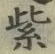 文字紫
