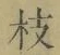 Chữ 枝