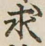 求の位置