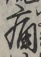 字痛