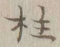 Character 柱