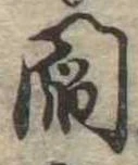 閻の位置
