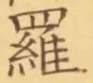 文字羅
