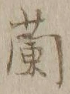 Character 蘭