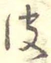 皮の位置