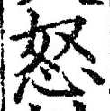Chữ 怒