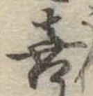 喜の位置