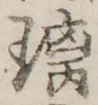 Đã định vị 璃