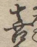 喜の位置