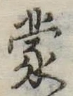 蒙の位置