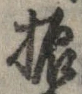 振の位置