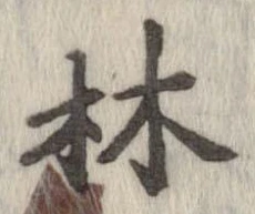 林の位置