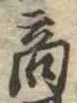商の位置