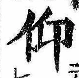 仰，已得其位
