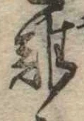 難の位置