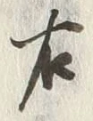 文字右