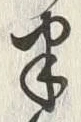 文字半