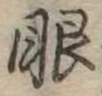 已定位眼