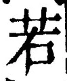 「若」字